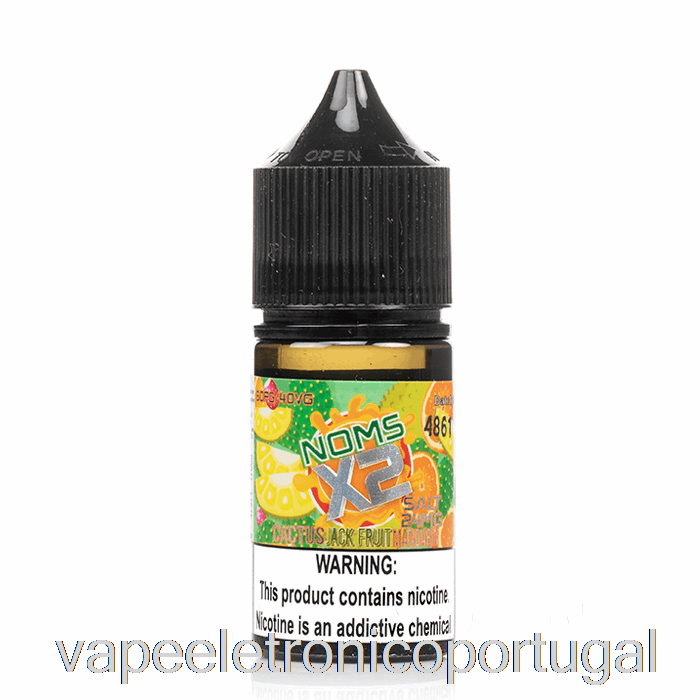 Vape Eletrônico Cactus Jaca Sal Tangerina - Nomenon E-líquidos - 30ml 48mg